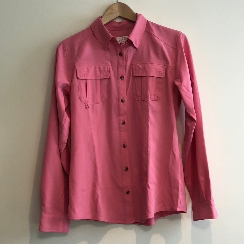Gander Mountain Guide Series Women’s outdoor long sleeve button up shirt XS